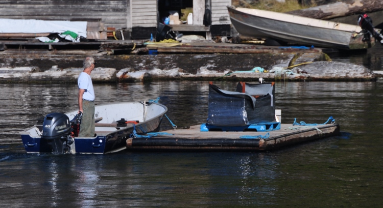desk delivery by boat